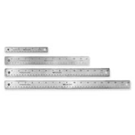 Officespace Ruler- 18in. Long- Stainless Steel OF126794